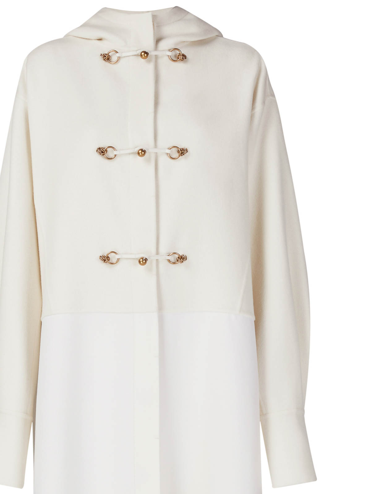 Shop Gabriele Colangelo Coat In White