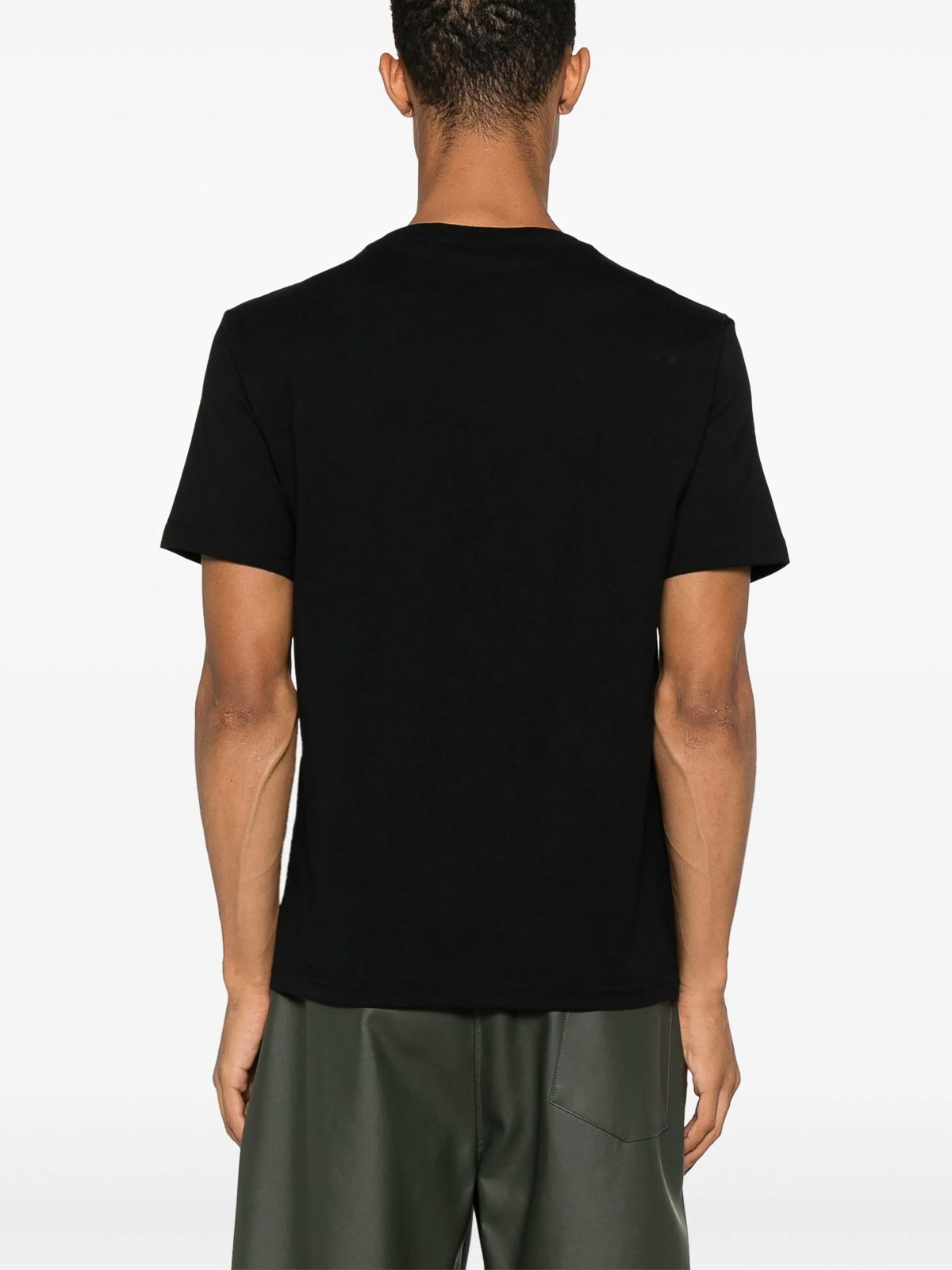 Shop Gcds Logo Regular T-shirt In Black