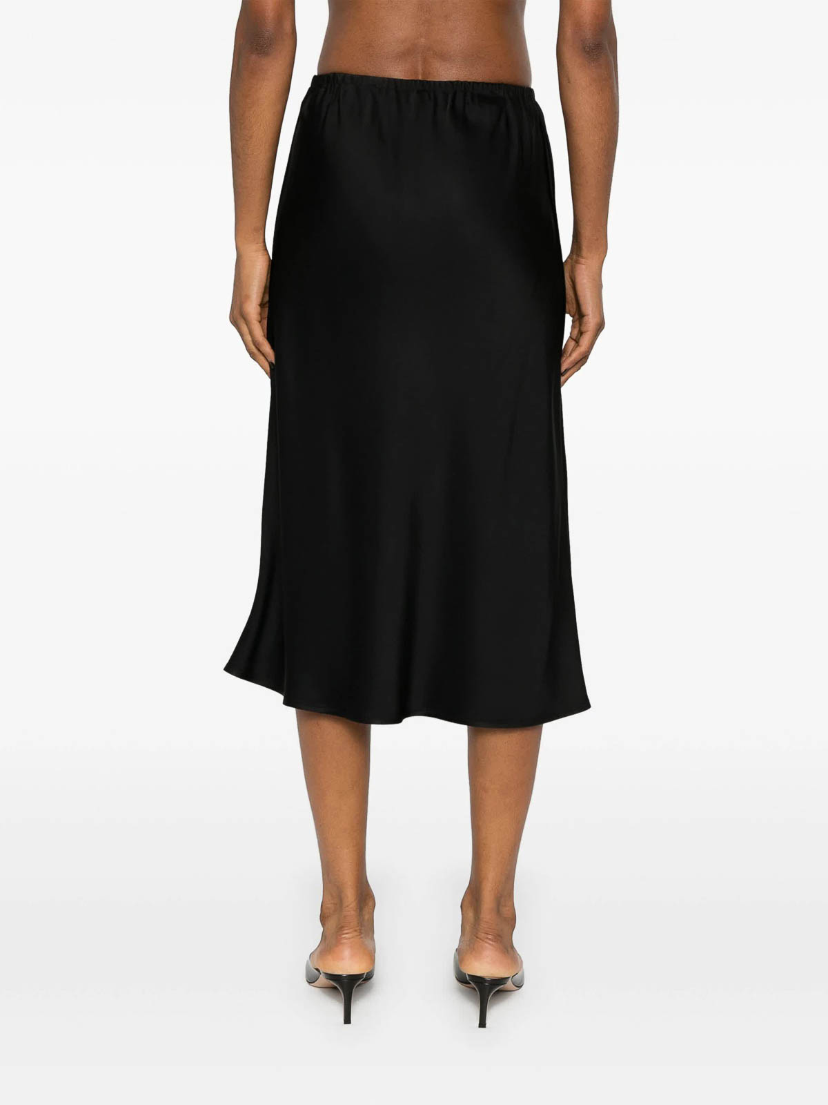 Shop Jil Sander Skirt In Black