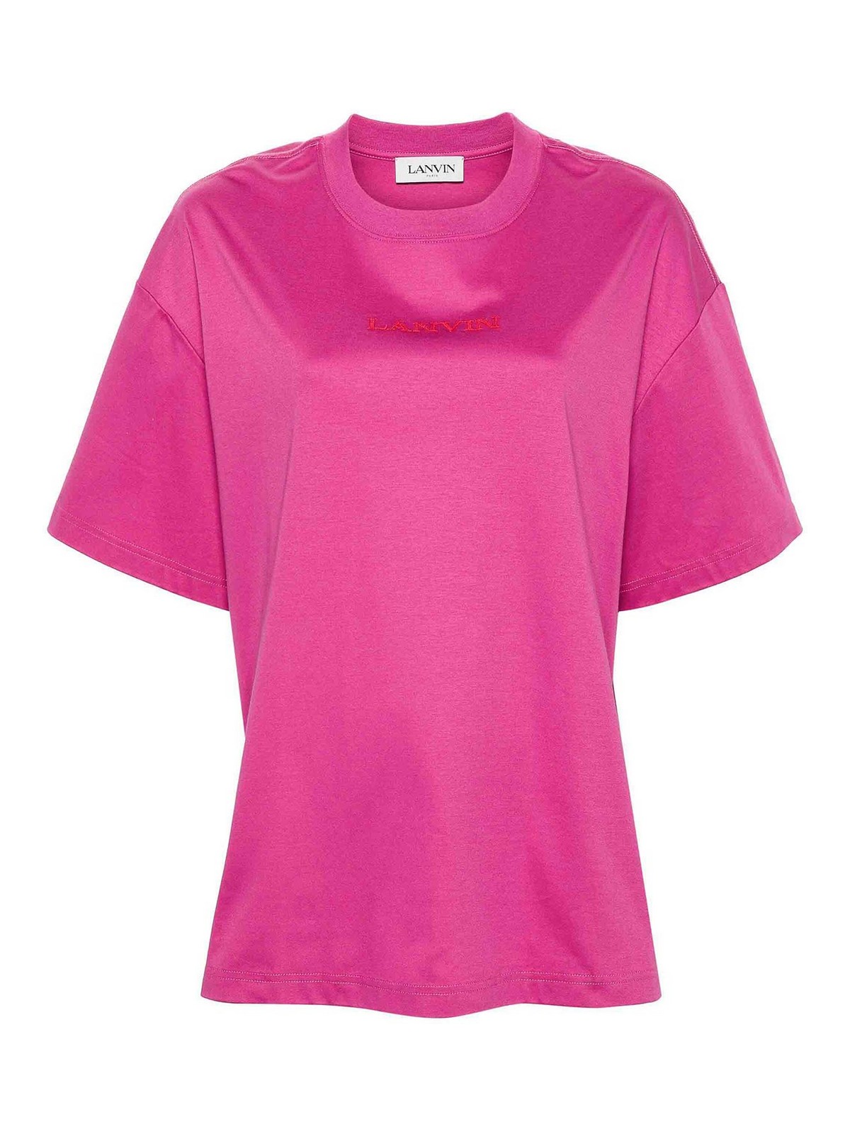 Shop Lanvin T-shirt Brod In Multicolour