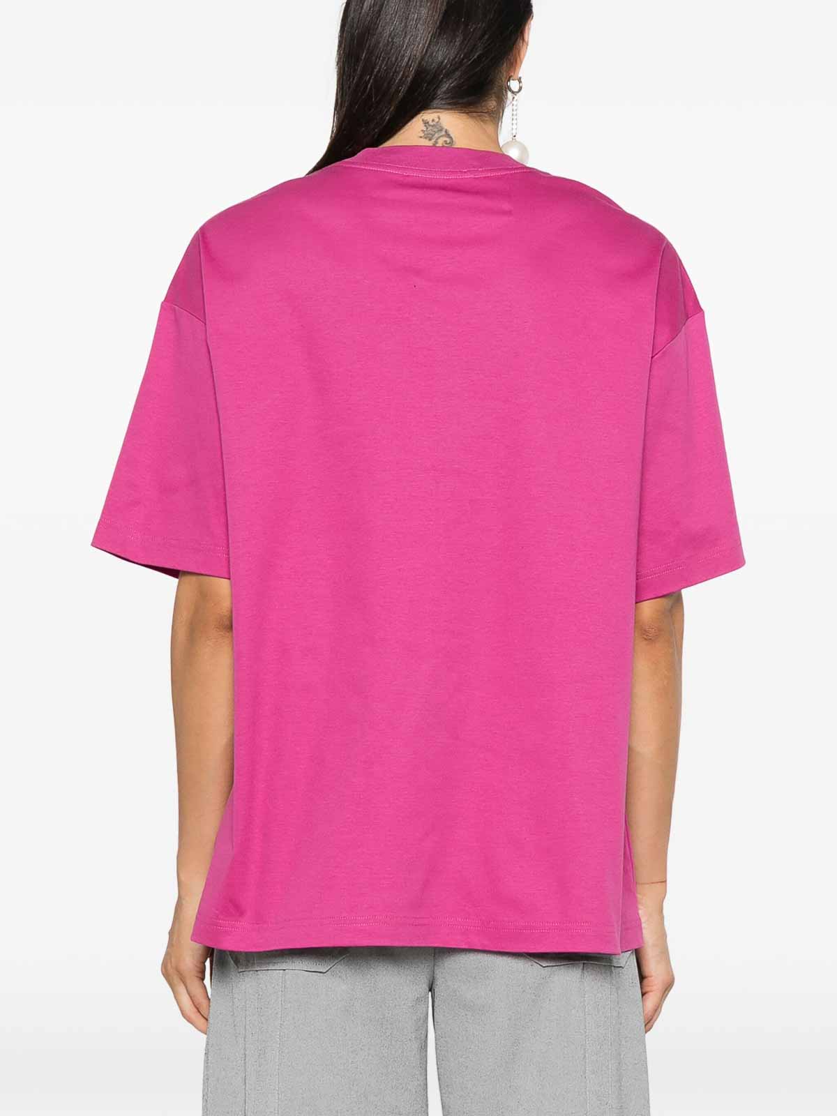 Shop Lanvin T-shirt Brod In Multicolour