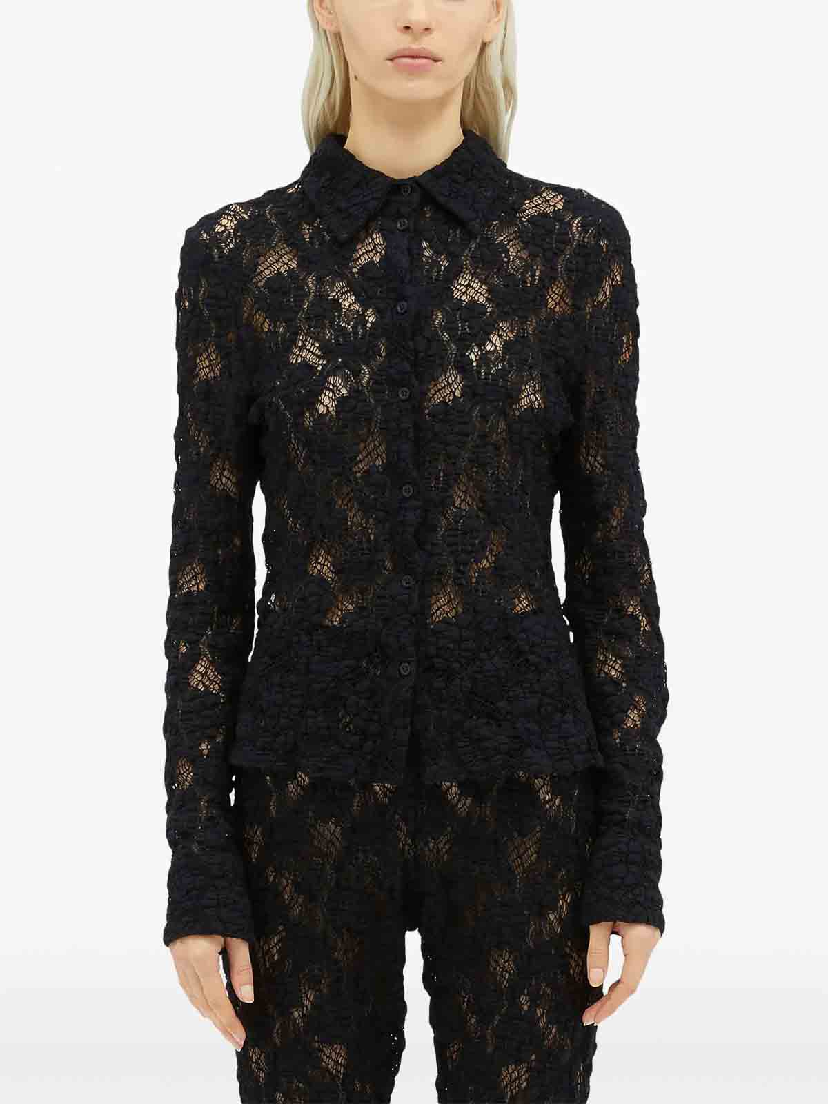 Shop Msgm Shirt In Black