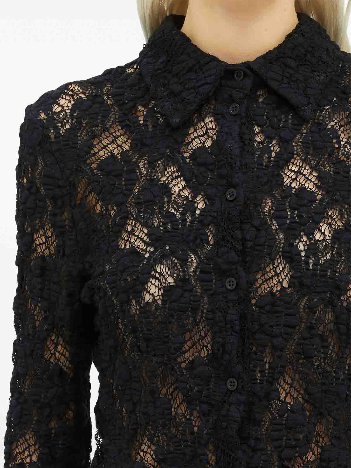 Shop Msgm Shirt In Black