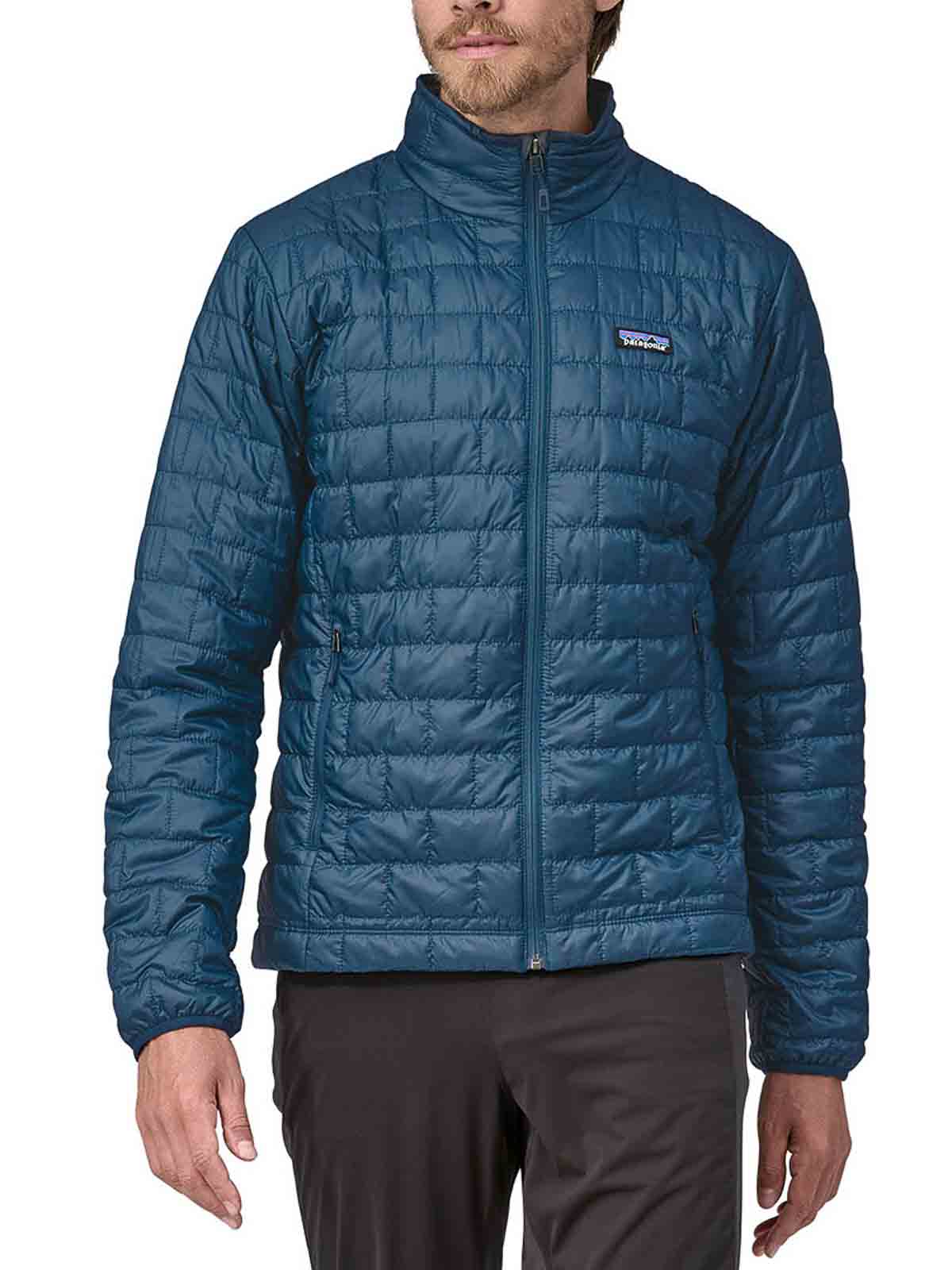 Shop Patagonia Nano Puff Jacket In Black