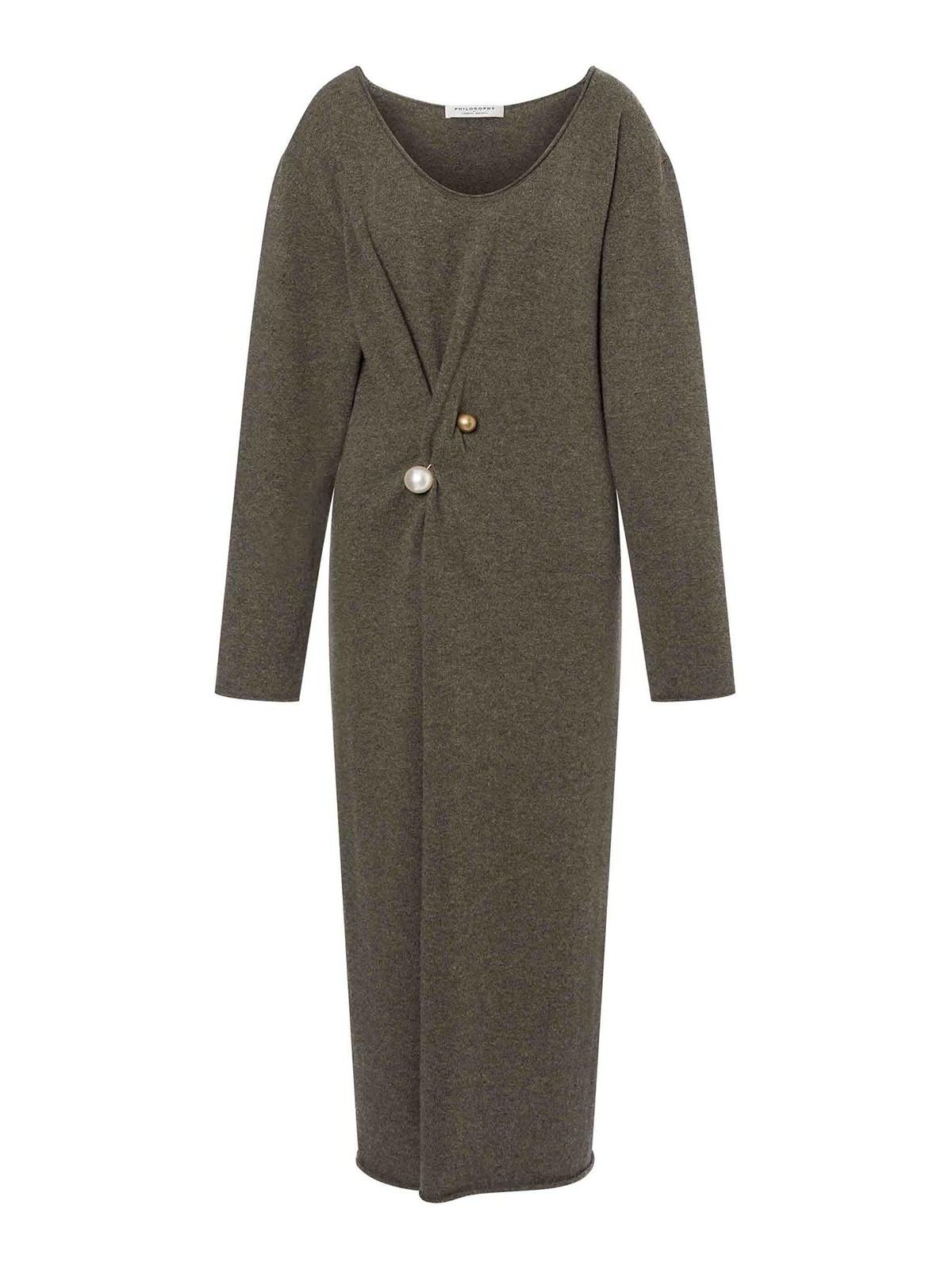 PHILOSOPHY DI LORENZO SERAFINI KNITTED DRESS