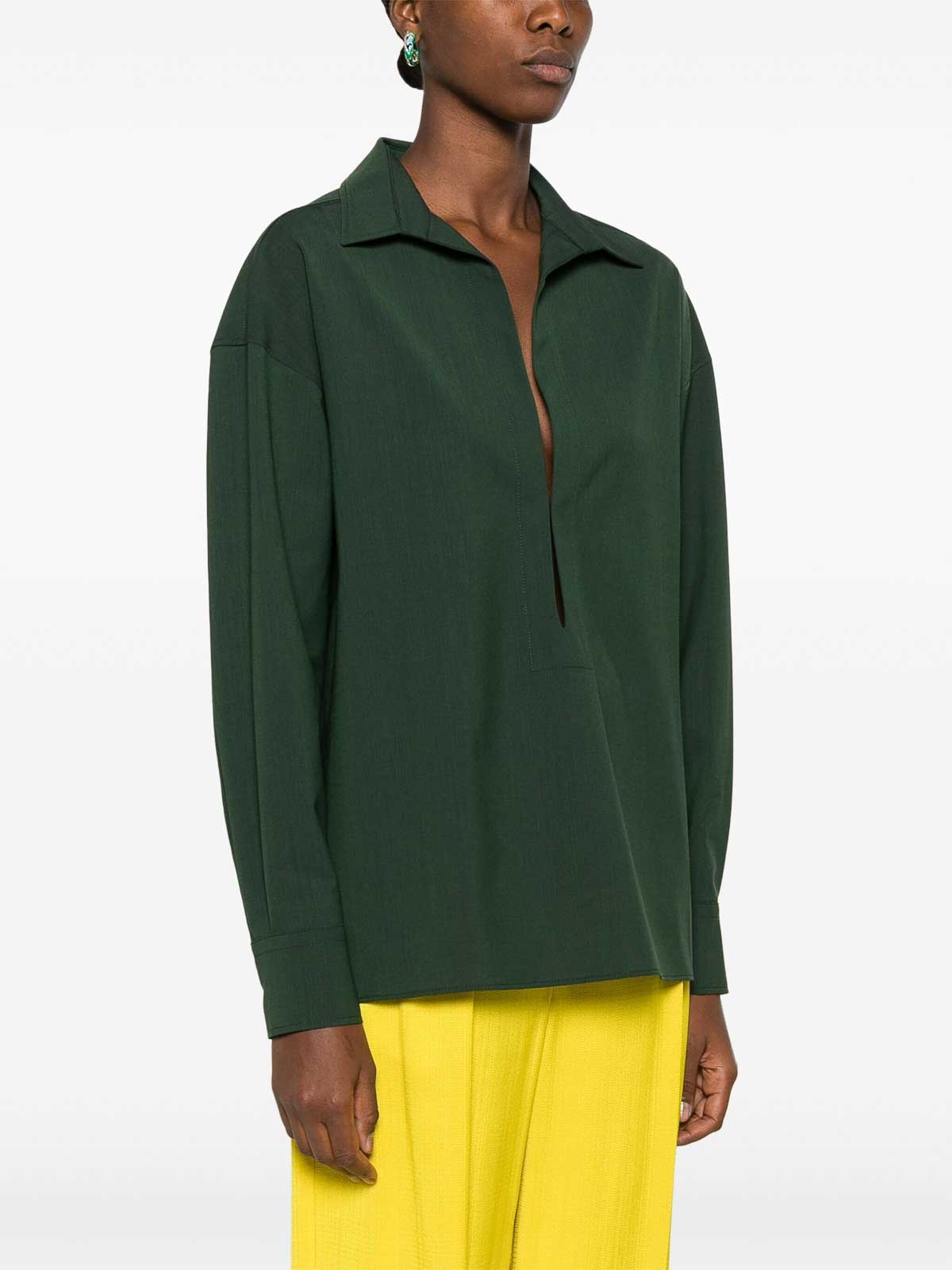 Shop Philosophy Di Lorenzo Serafini Shirt In Green