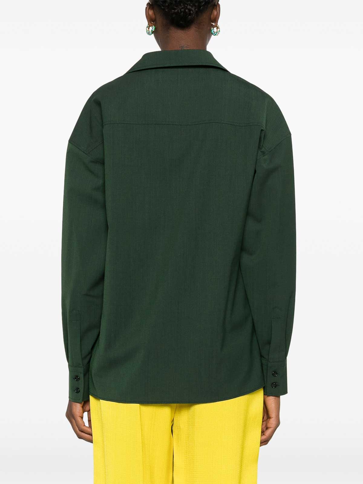 Shop Philosophy Di Lorenzo Serafini Shirt In Green