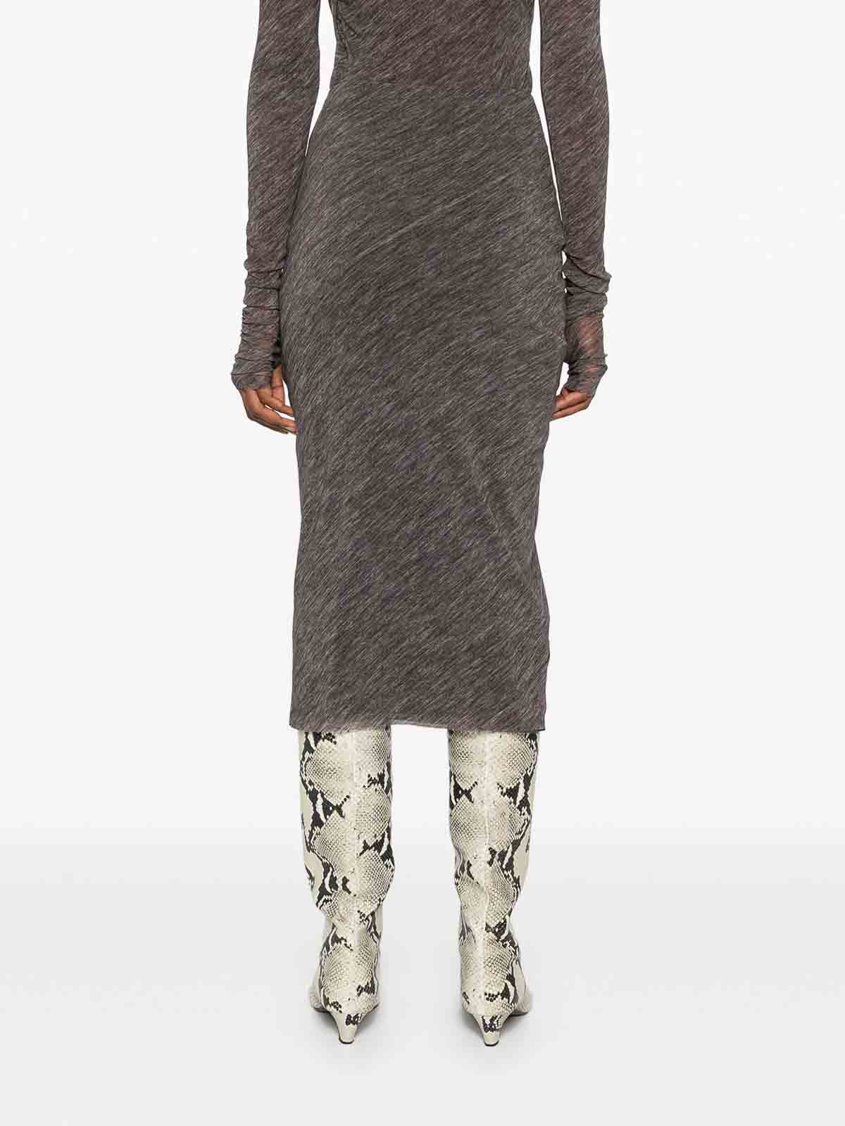 Shop Philosophy Di Lorenzo Serafini Skirt In Grey