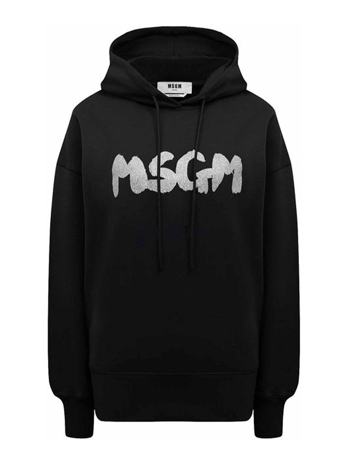 Shop Msgm Sweatshirt In Black