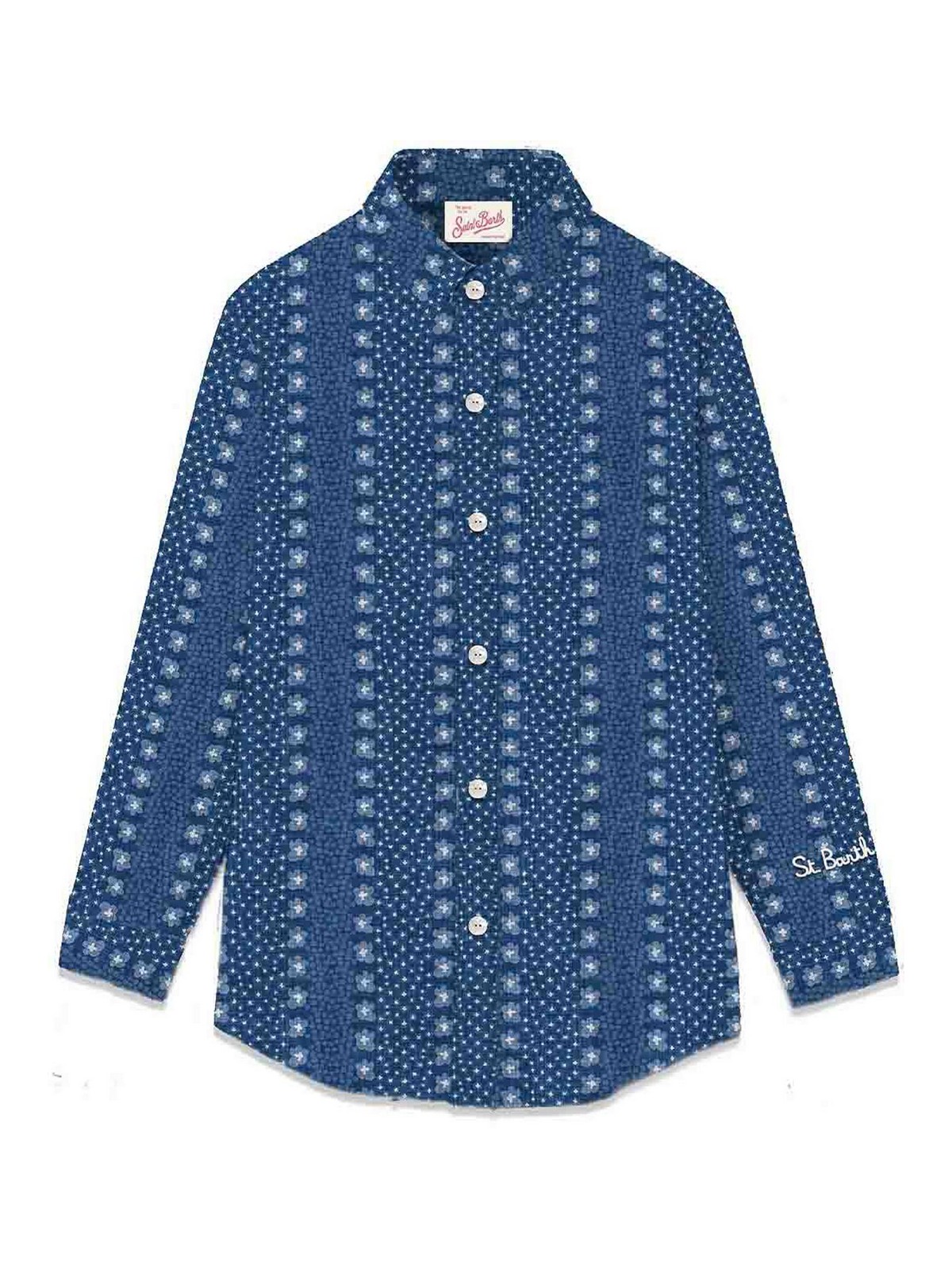 Mc2 Saint Barth Shirt In Blue