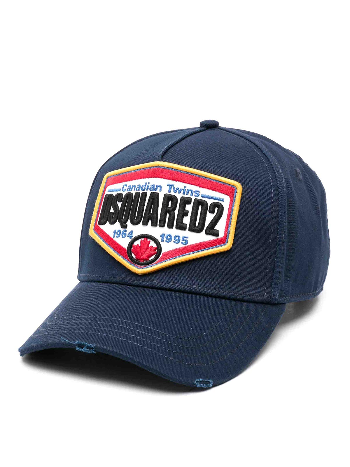 Shop Dsquared2 Baseball Cap In Dark Blue