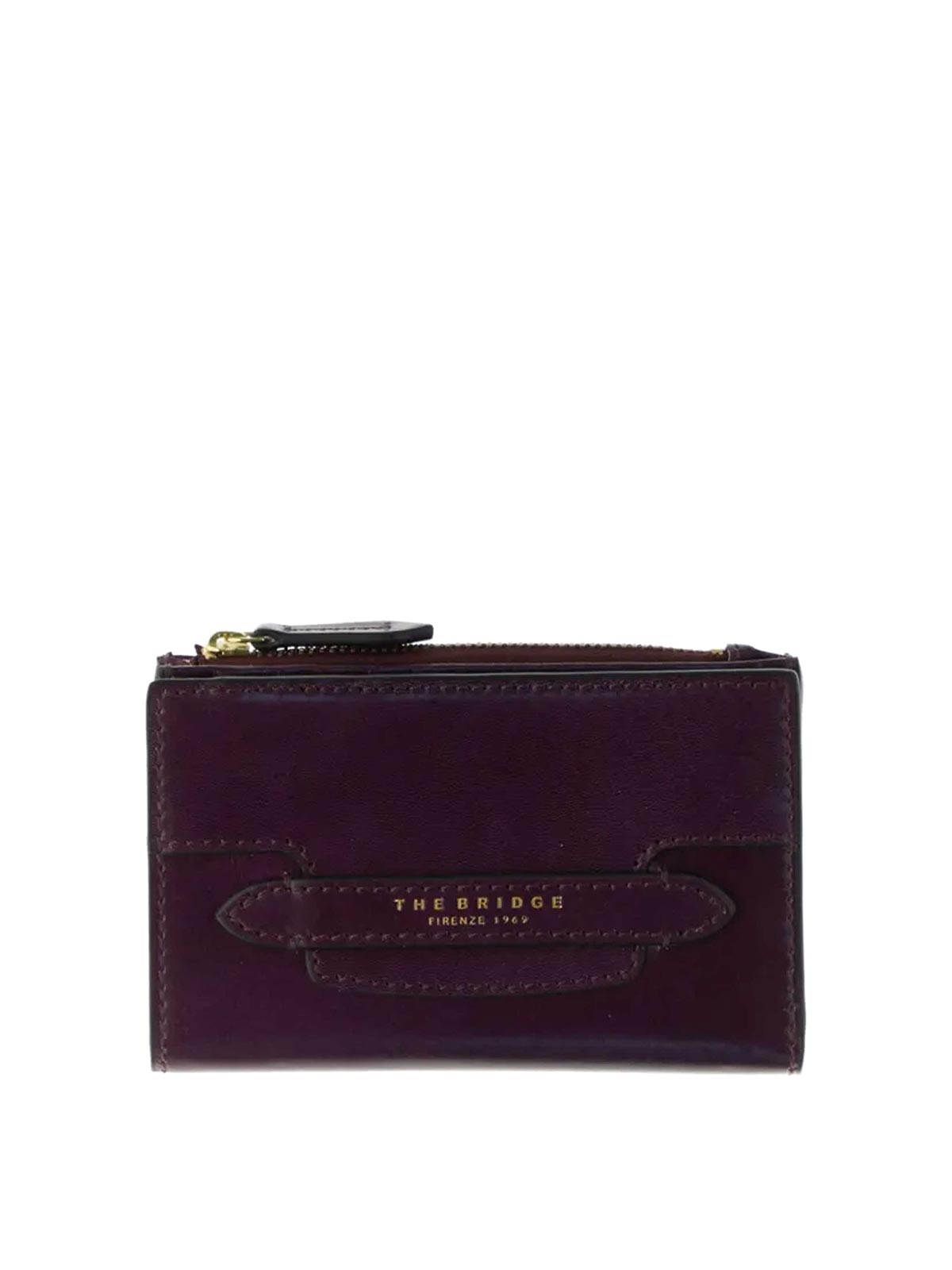 The Bridge Wallet In Purple