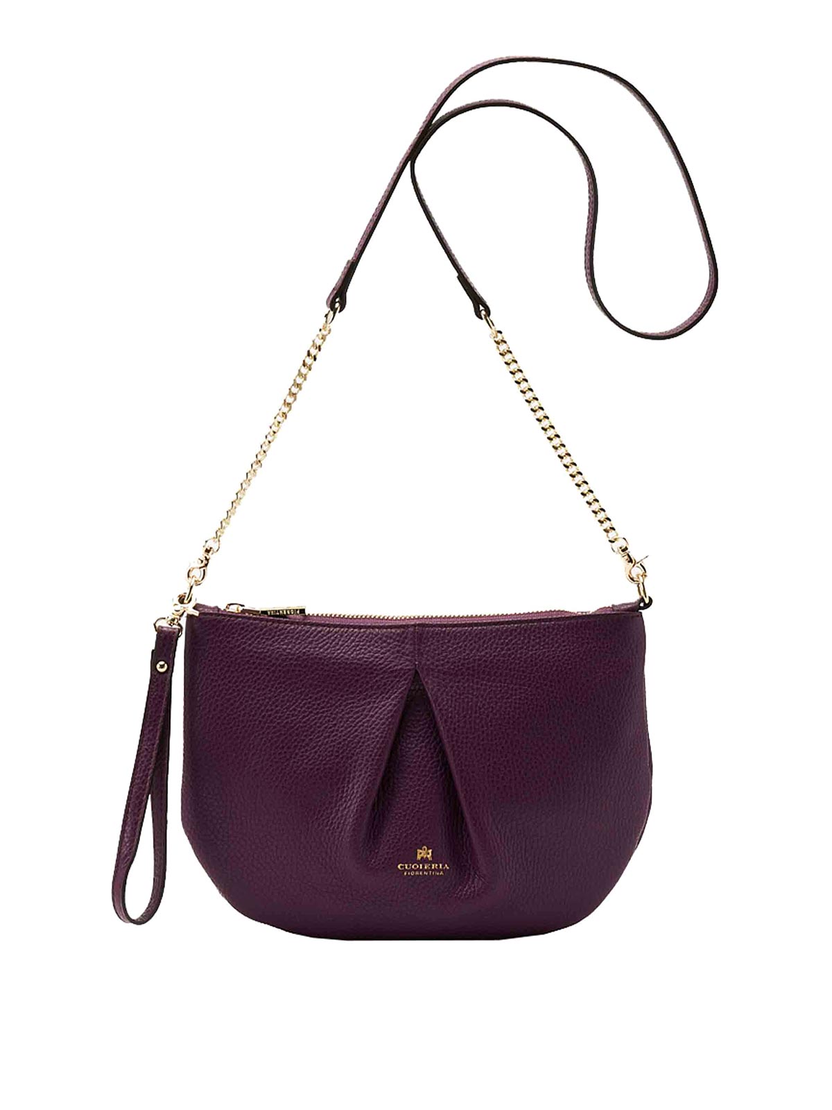 Cuoieria Fiorentina Emma Pouch In Burgundy