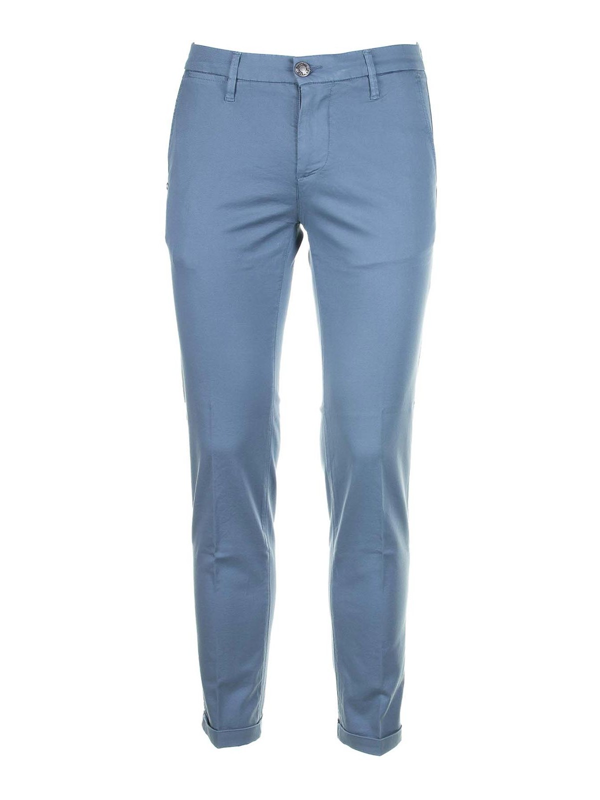 Shop Re-hash Light Blue Chino Trousers