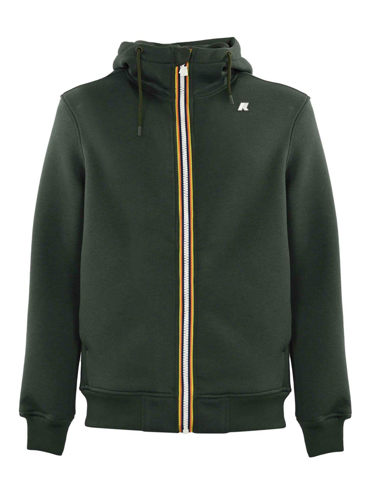 K-way Hoodie In Green