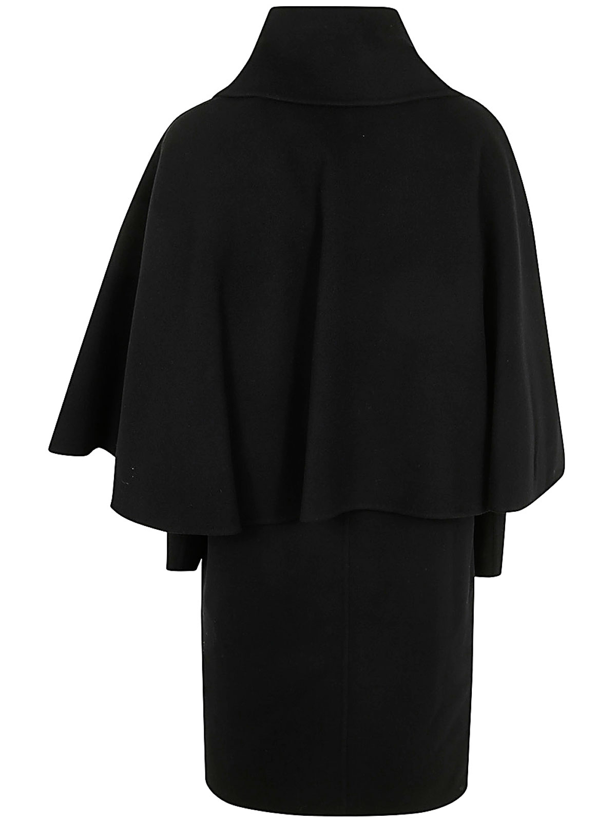 Shop Chloé Double Face Wool Cashmere Coat In Black