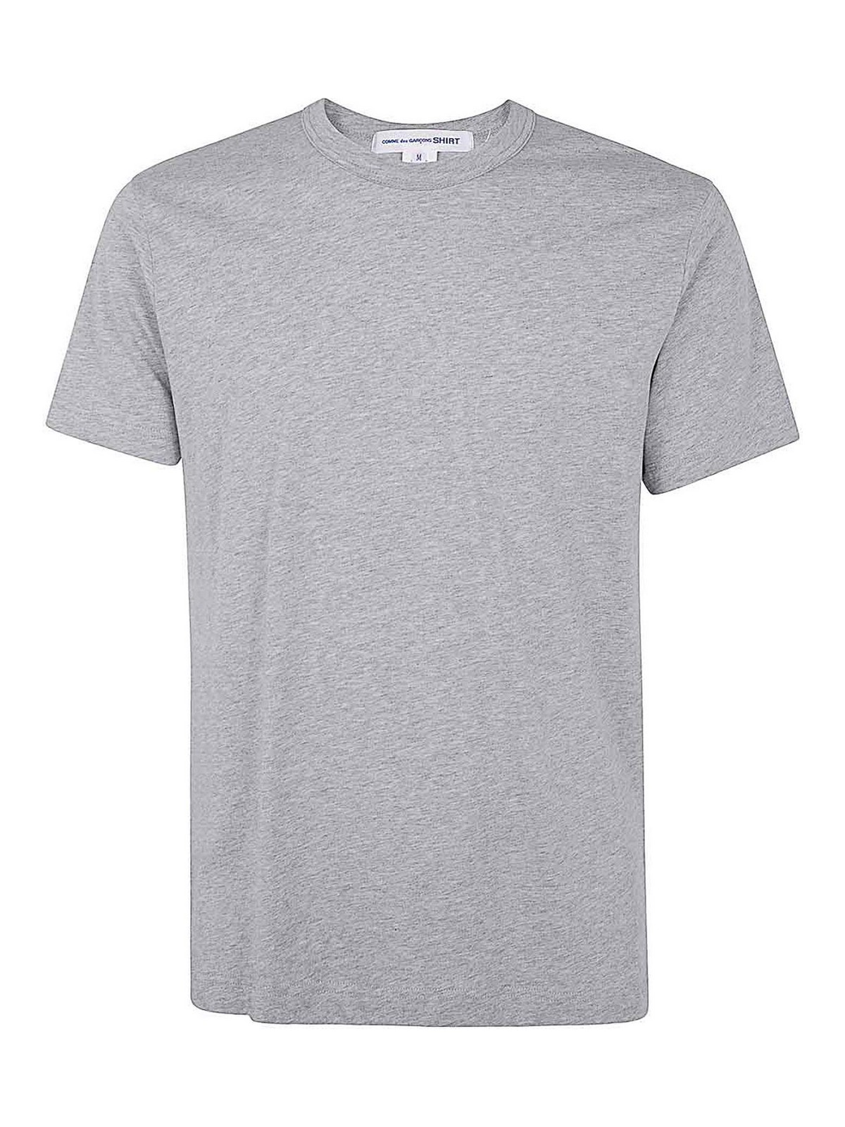 Comme Des Garçons Mens Tshirt Knit In Grey