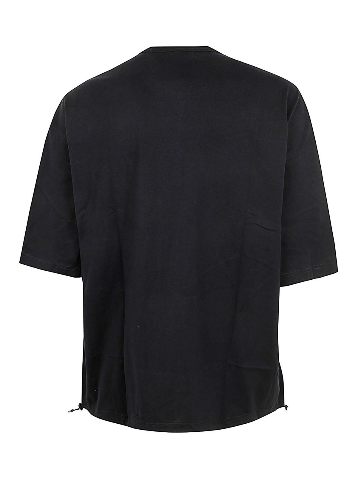 Shop Comme Des Garcons Hommes Plus Man Tshirt In Black