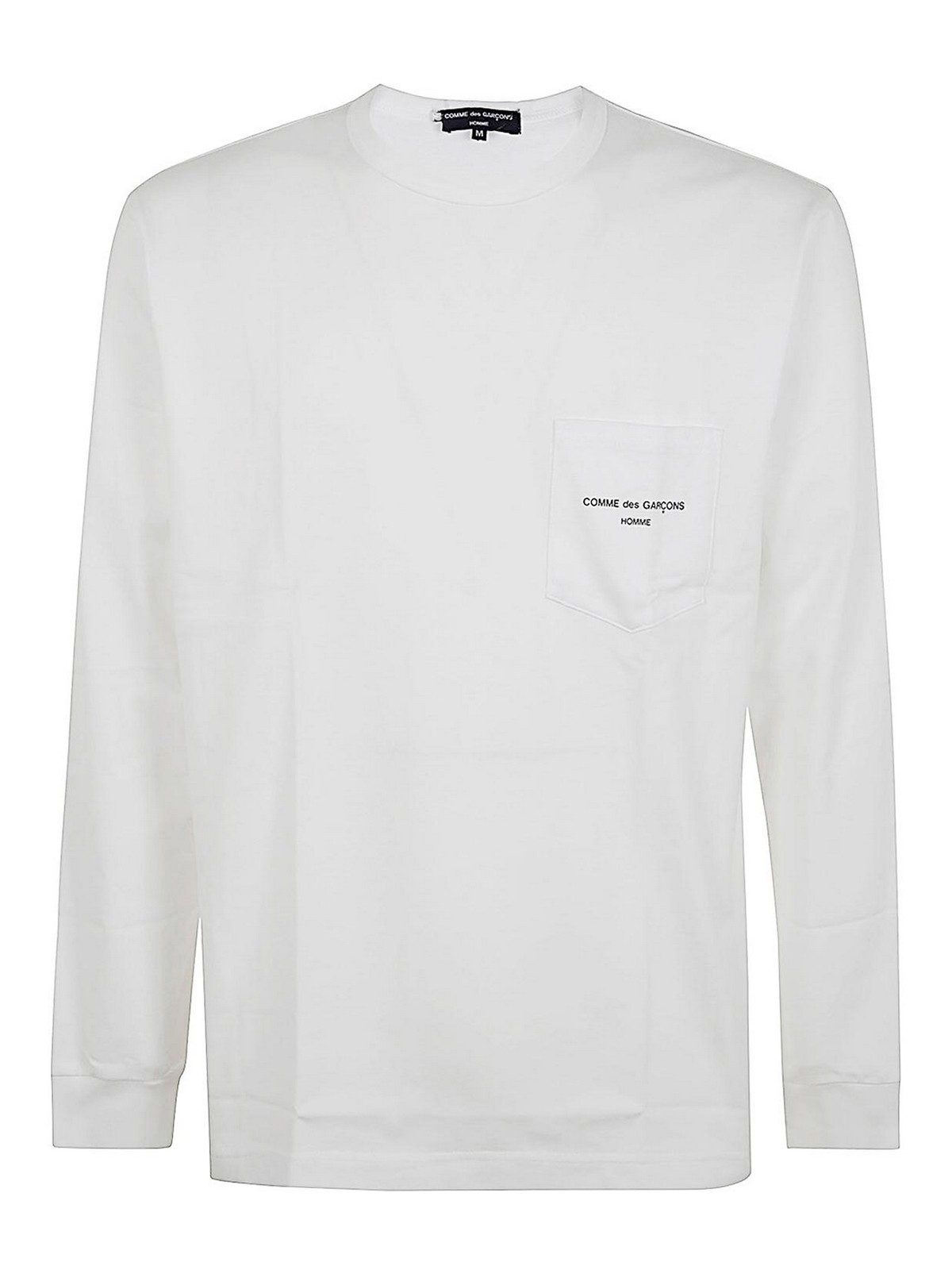 Comme Des Garcons Hommes Plus Man Tshirt In White