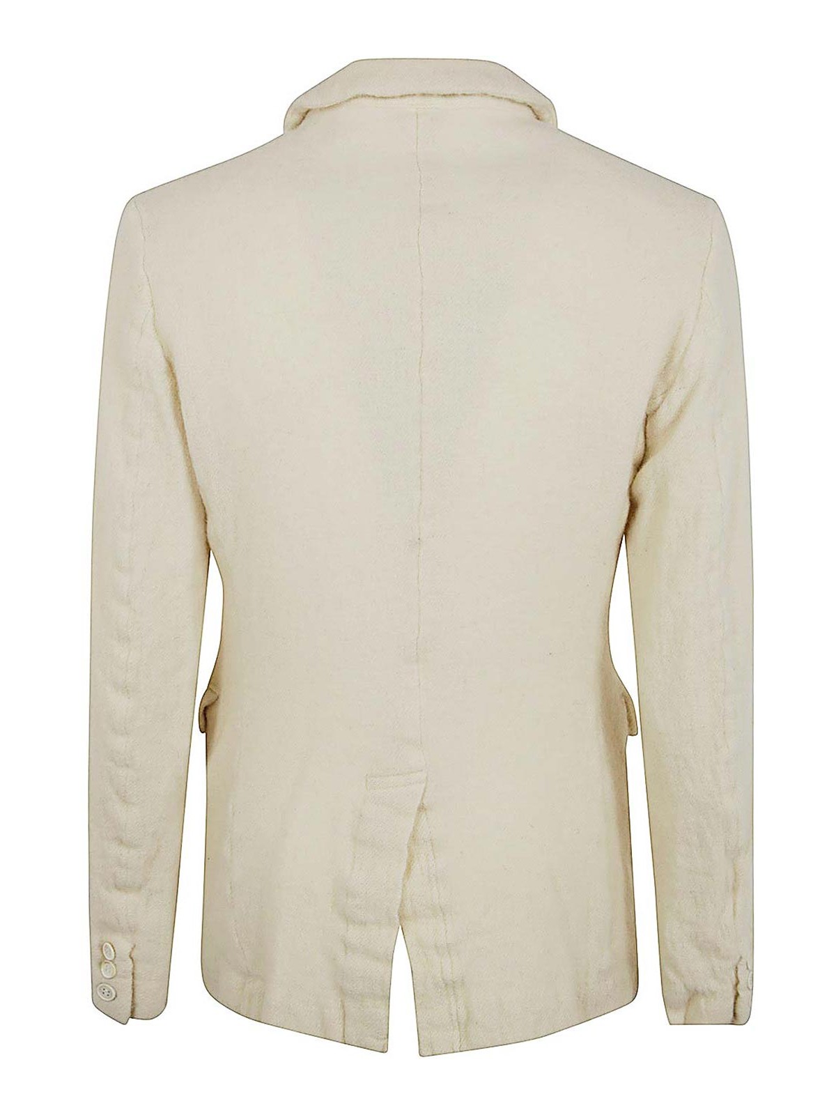 Shop Comme Des Garcons Hommes Plus Man Jacket In Nude & Neutrals