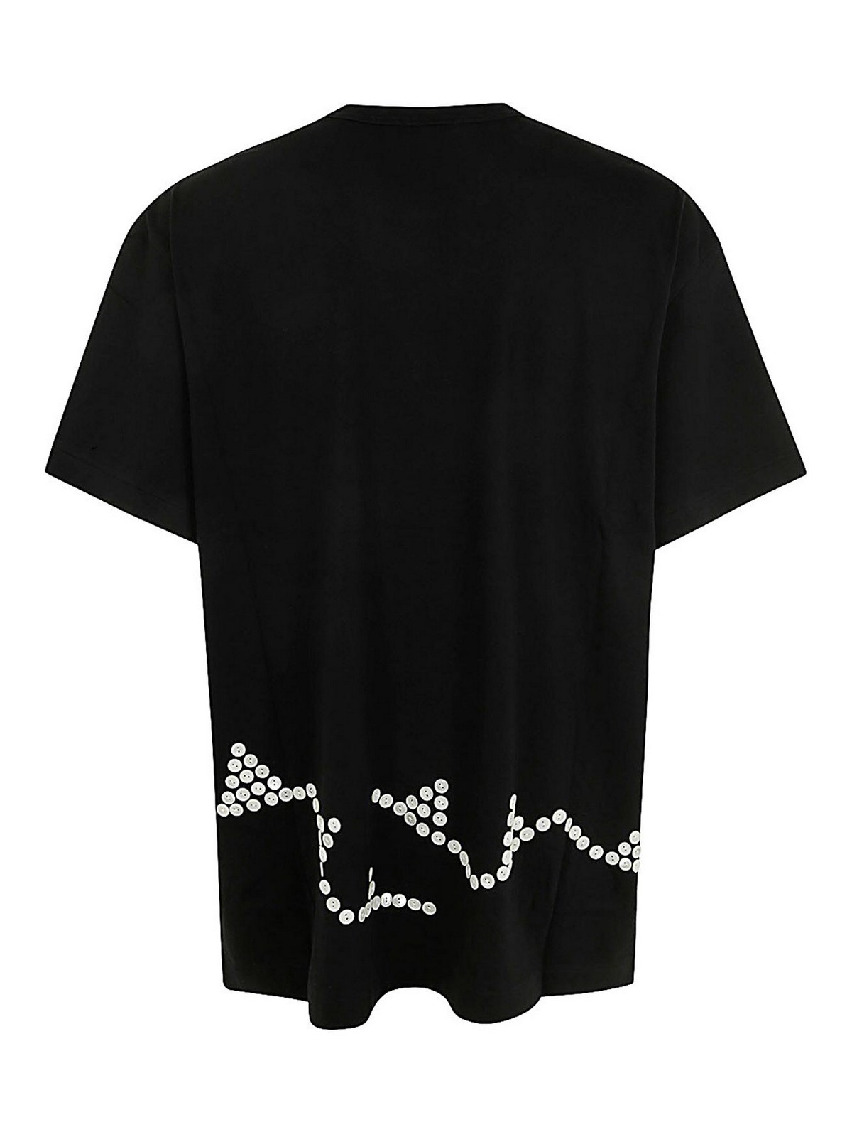 Shop Comme Des Garcons Hommes Plus Man Tshirt In Black