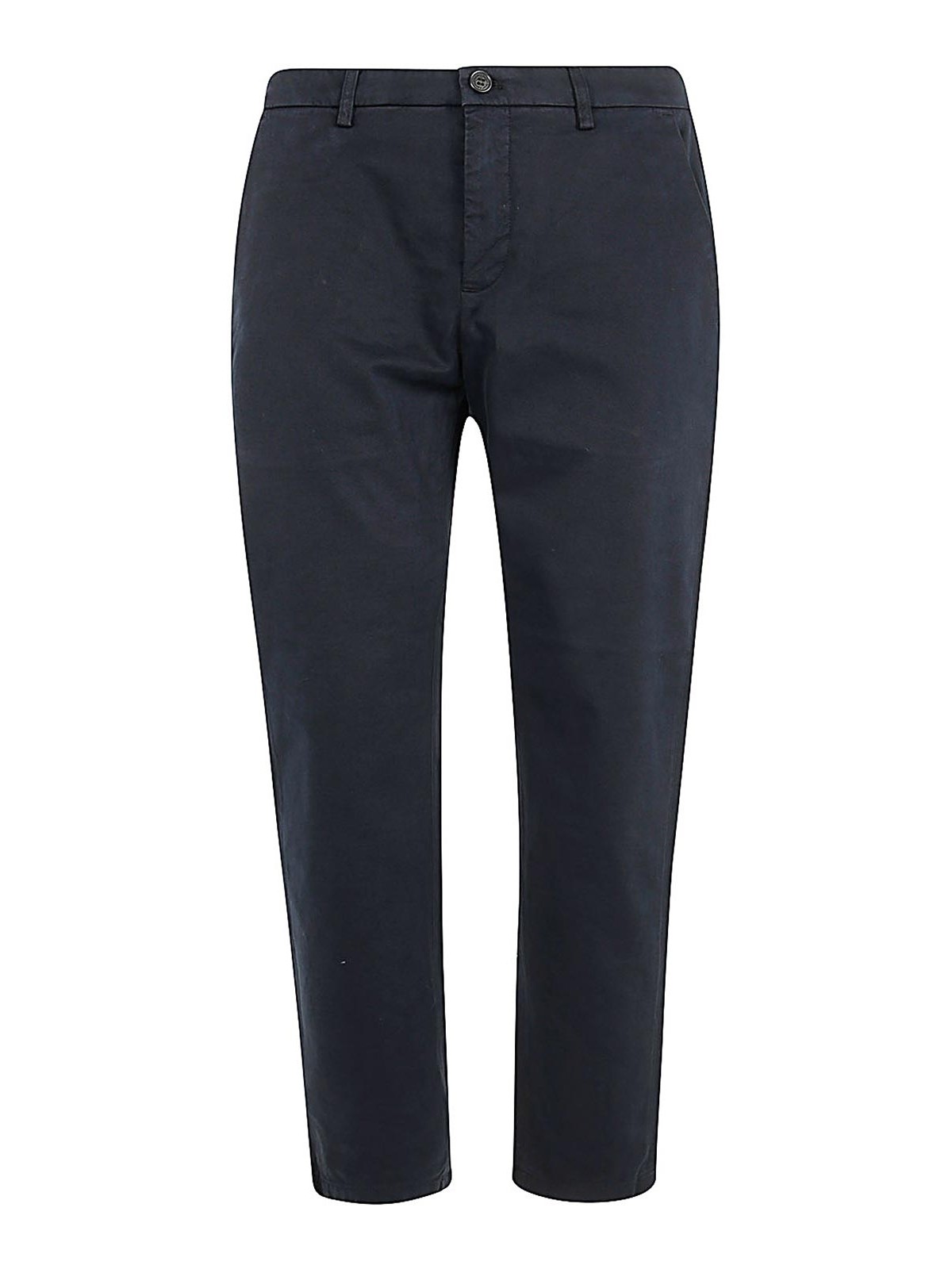 Department 5 Chino Prince Slim Trousers In Blue