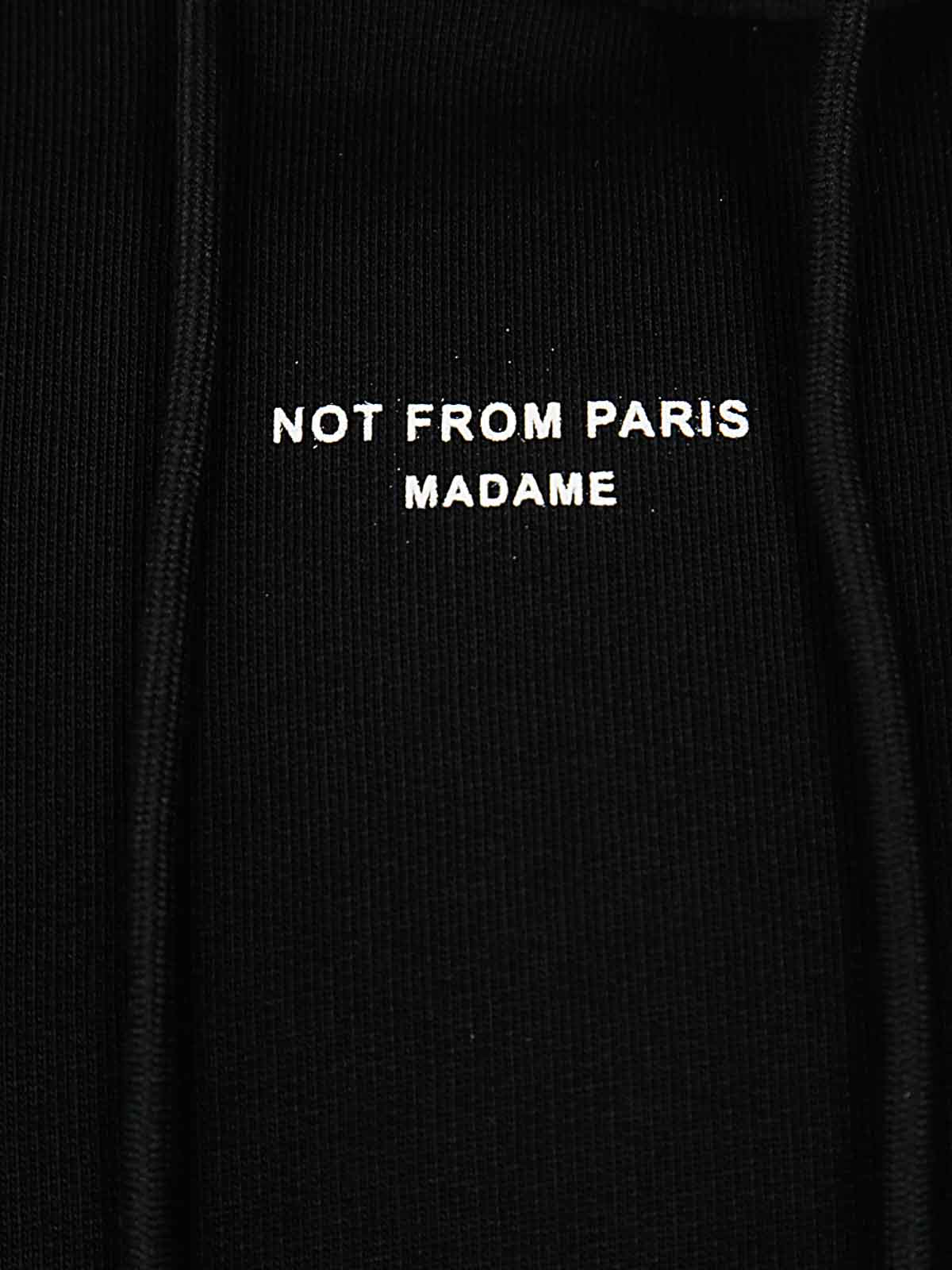 DRÔLE DE MONSIEUR LE HOODIE SLOGAN  POCHE CLASSIQUE 