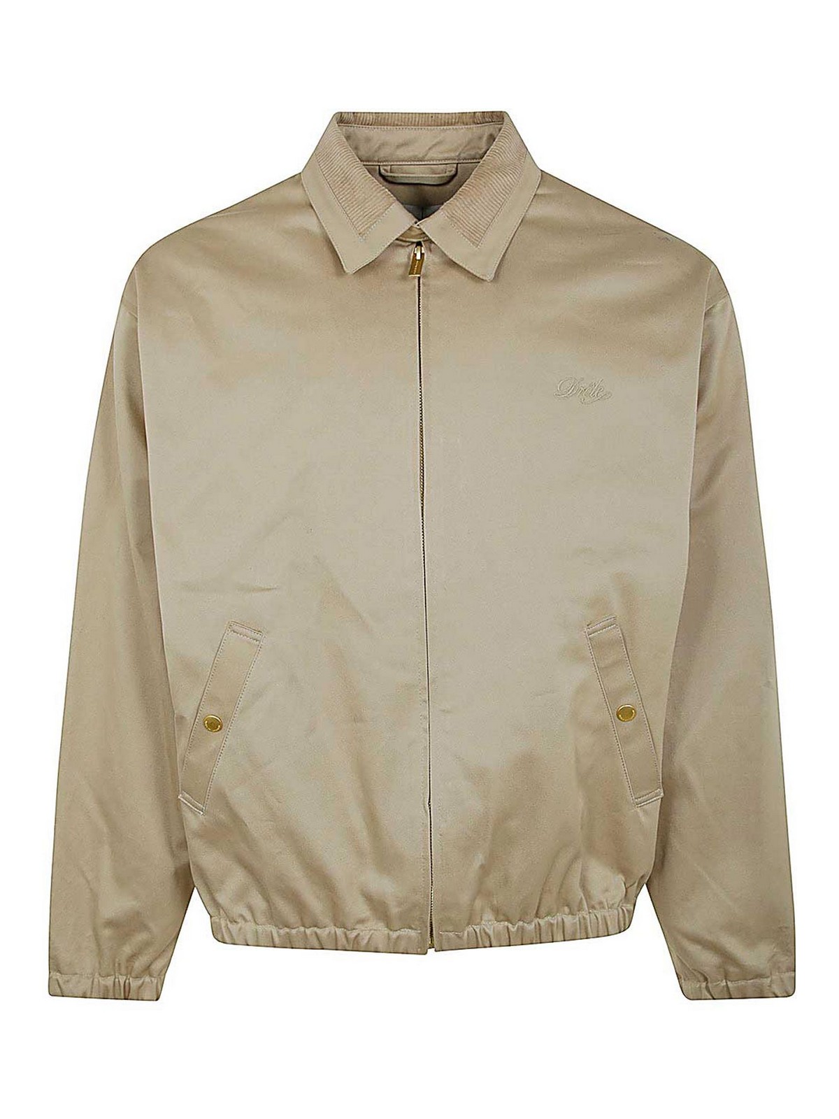 Drôle De Monsieur Padded Jacket In Nude & Neutrals