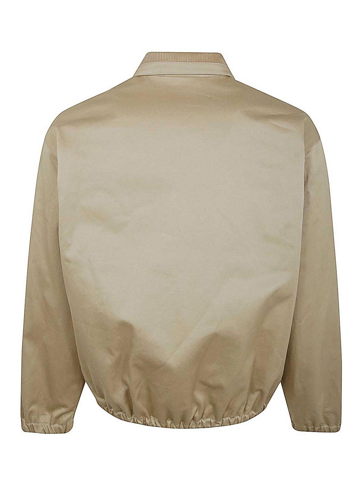 Shop Drôle De Monsieur Padded Jacket In Nude & Neutrals