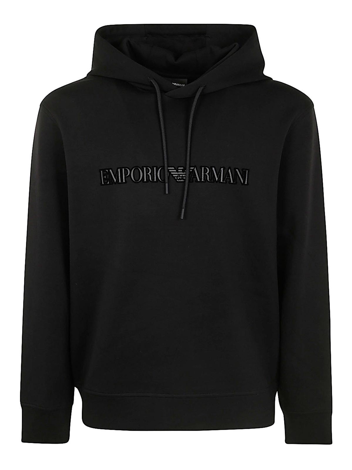 Shop Emporio Armani Sweatshirt In Black