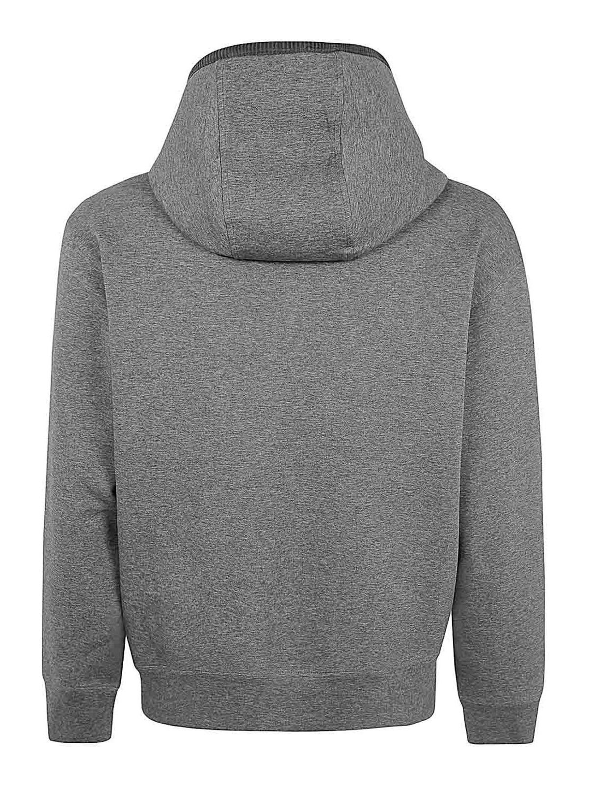 Shop Emporio Armani Sweatshirt In Grey