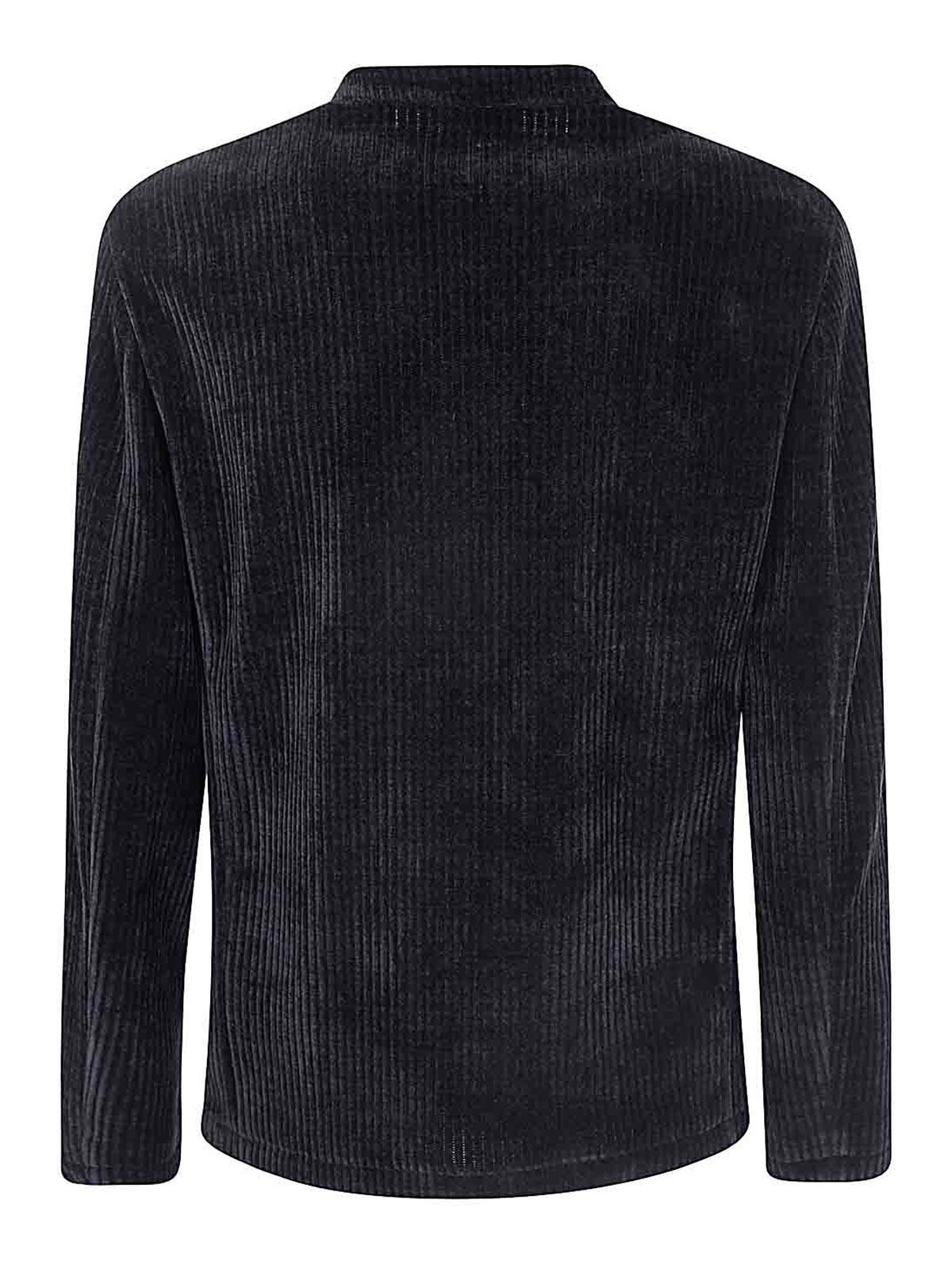 Shop Emporio Armani Blazer In Black