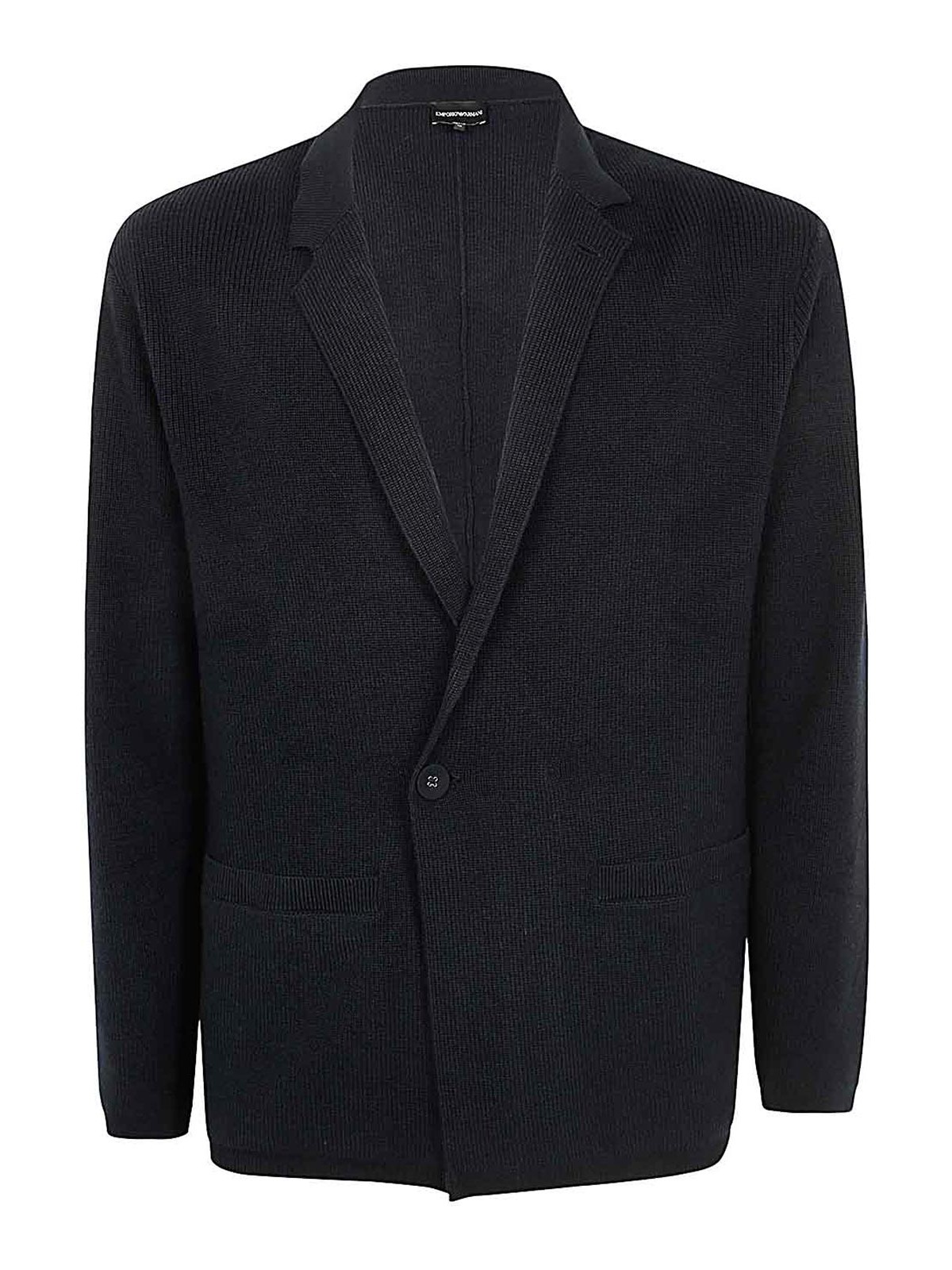 Shop Emporio Armani Blazer In Blue