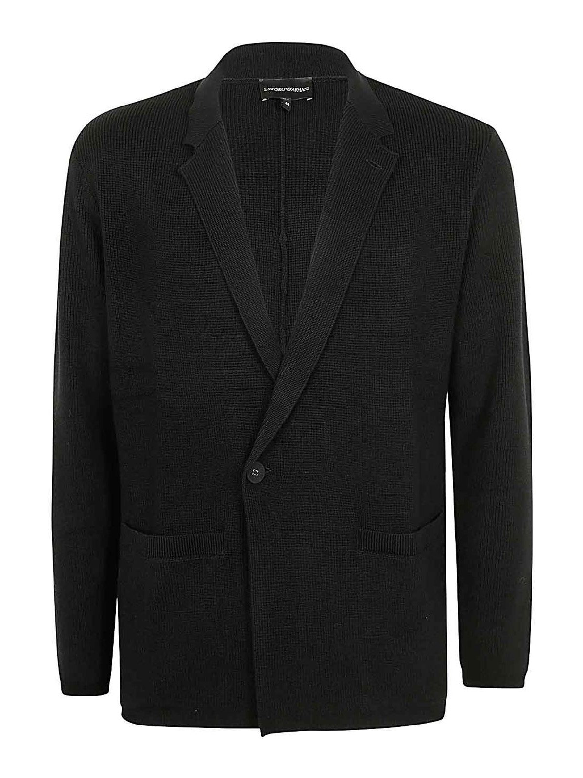 Emporio Armani Blazer In Black