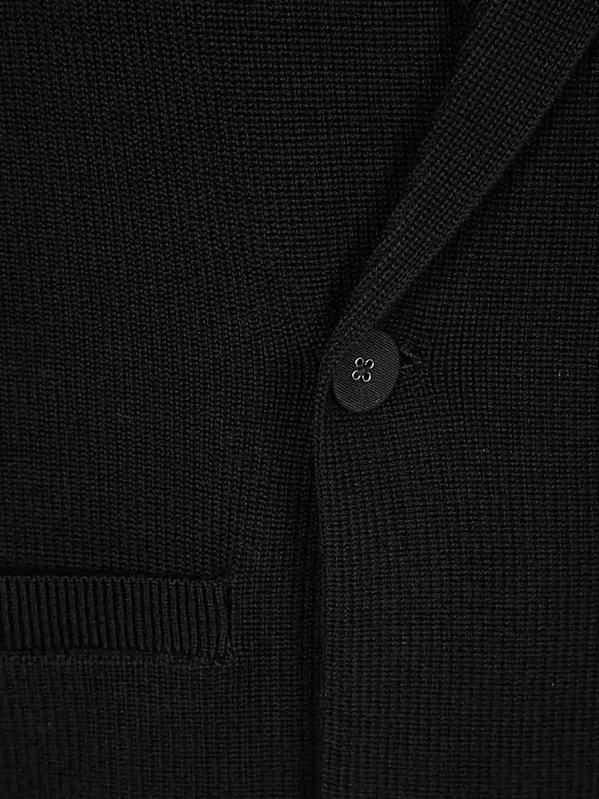 Shop Emporio Armani Blazer In Black