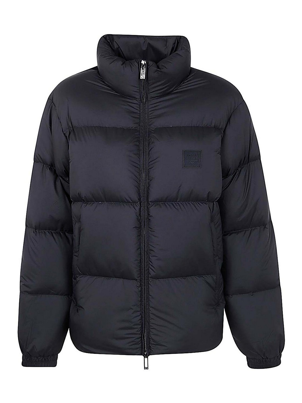 Shop Emporio Armani Down Jacket In Black