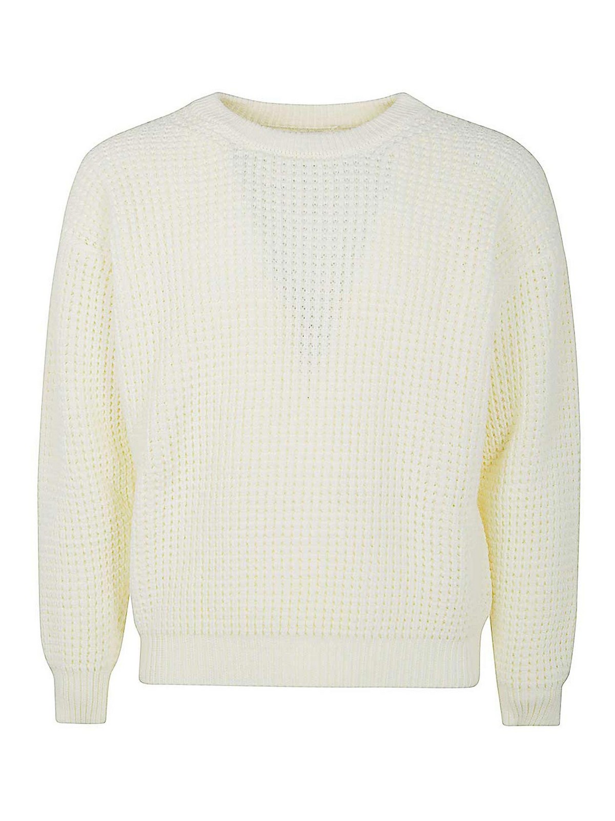 Shop Family First Milano English Crewneck Shirt In White