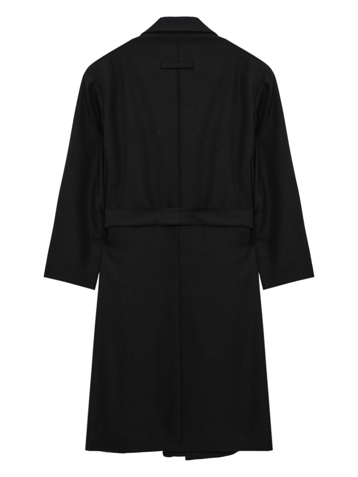 Shop Fear Of God Classic Overcoat In Black