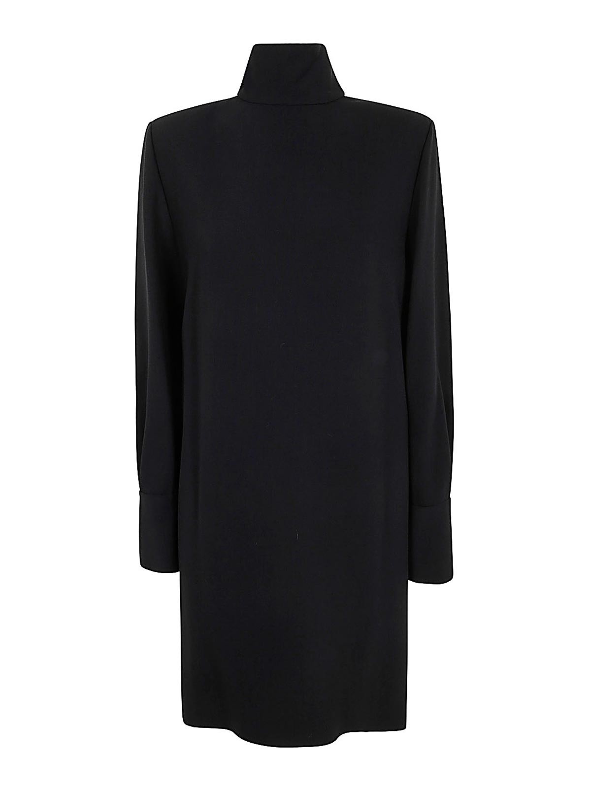 Golden Goose Journey Longsleeves Dress In Suit Fabric In Blue