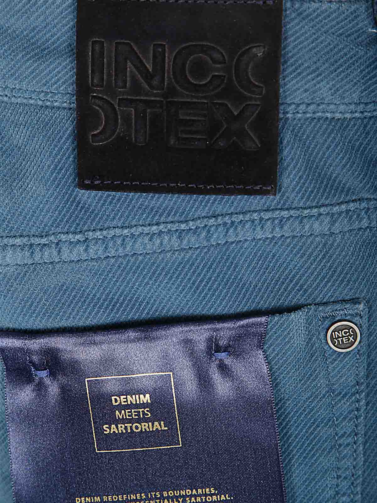 INCOTEX BLUE DIVISION 5 POCKET STRETCH VINTAGE 