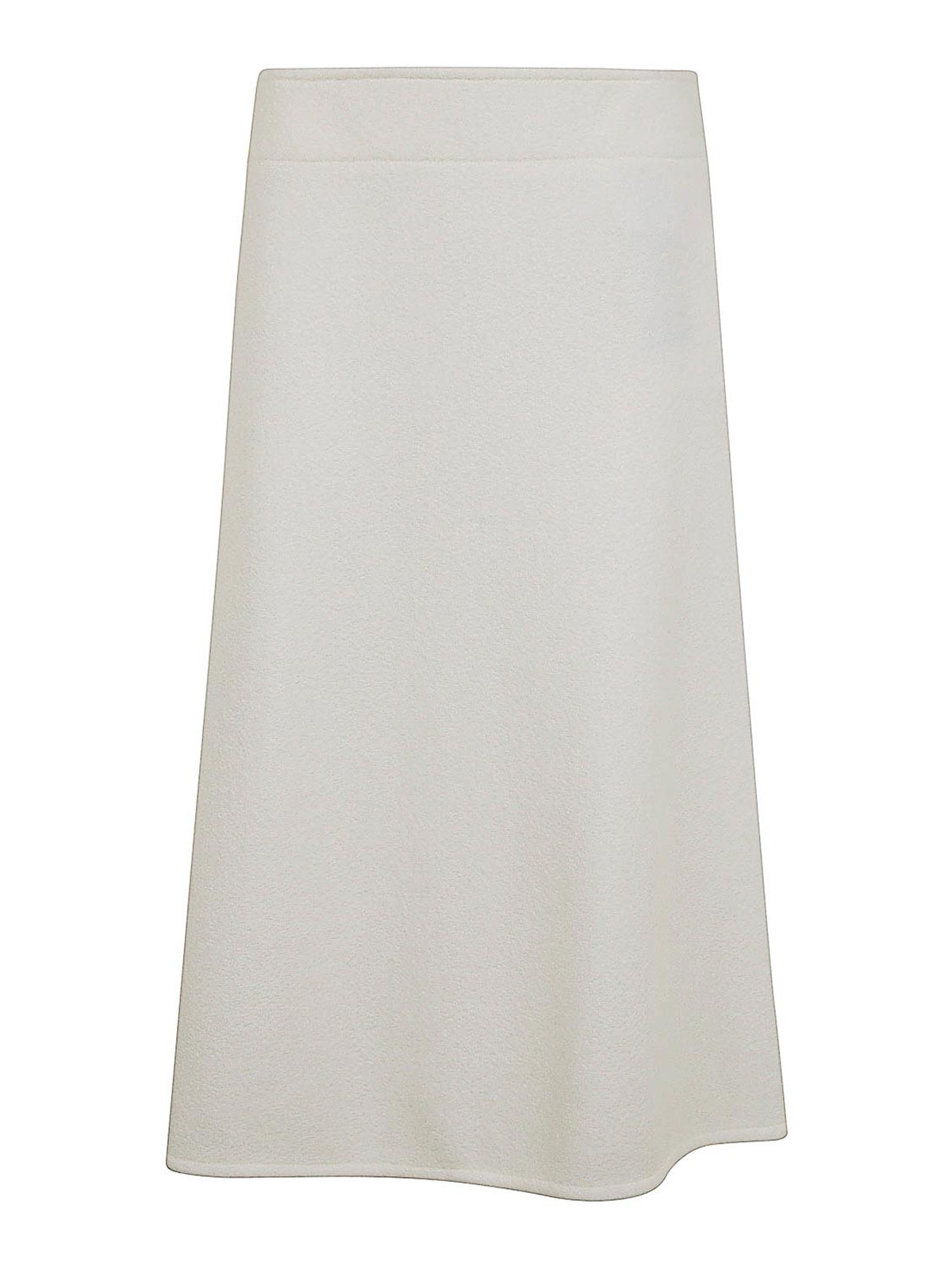 Shop Jil Sander Woman`s Skirt In White