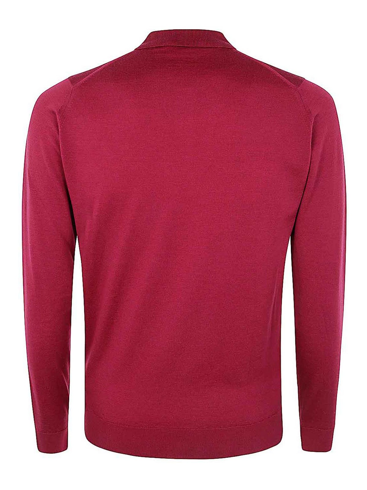 Shop John Smedley Belper Shirt Ls In Red