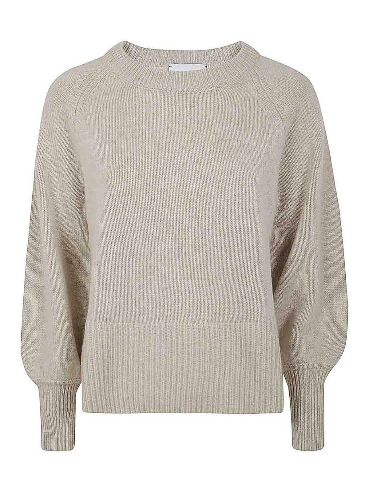 Kujten Cillian Turtle Neck Sweater In Nude & Neutrals