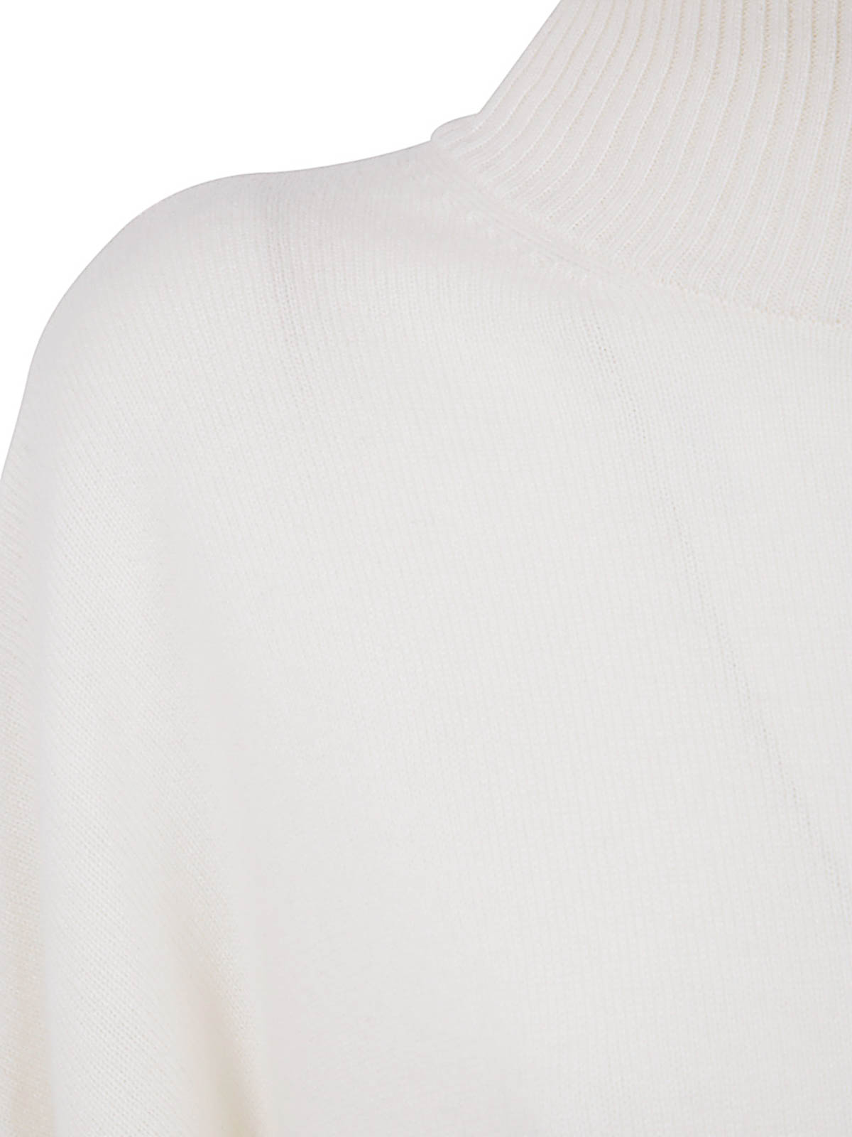 Shop Loulou Studio High Collar Sweater In White