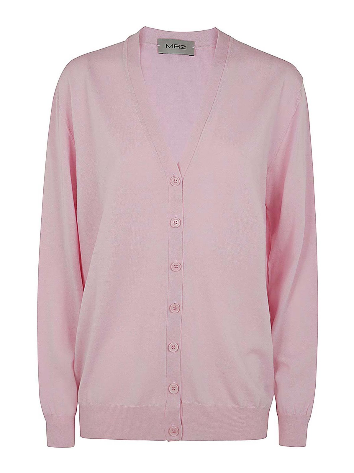 Shop Mrz Cardigan In Pink