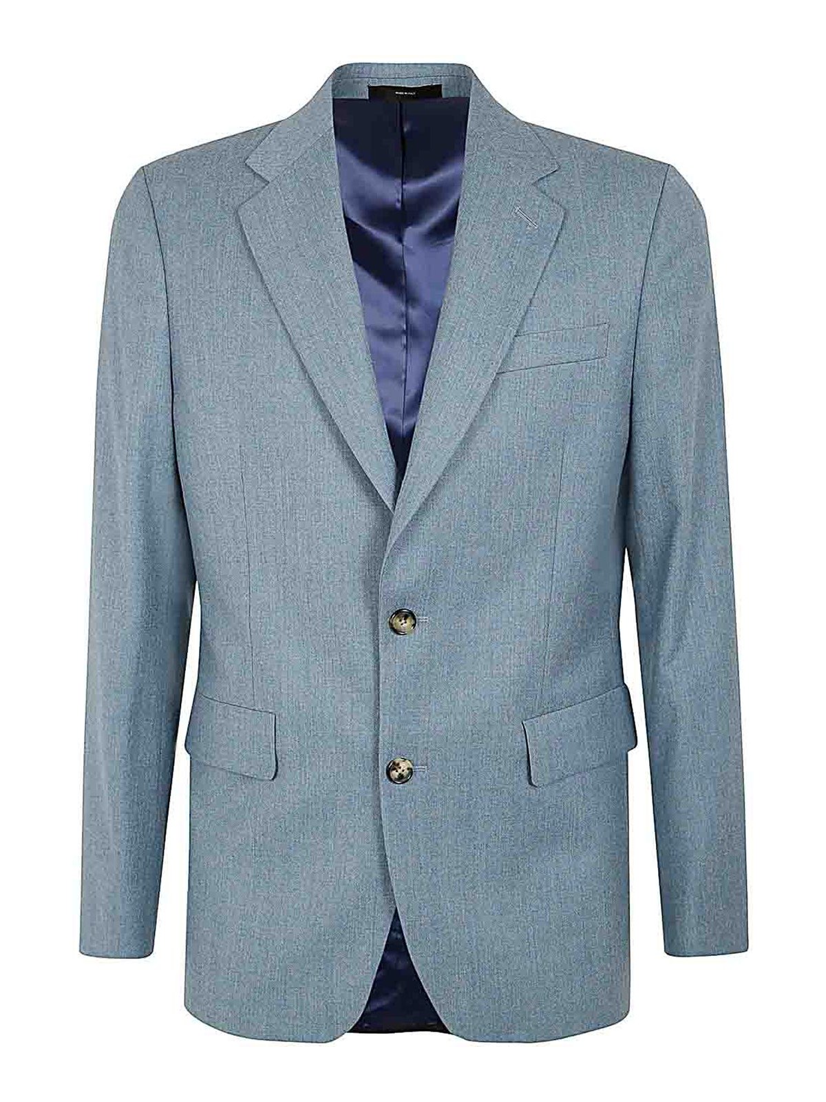 Shop Paul Smith Mens Tailored Fit 2btn Jacket In Multicolour