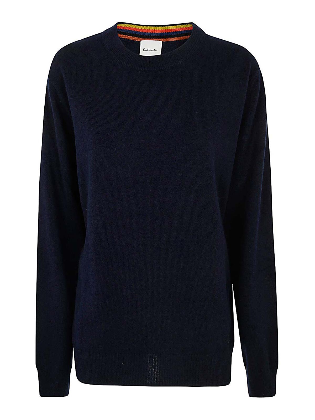 Shop Paul Smith Mens Sweater Crew Neck In Blue