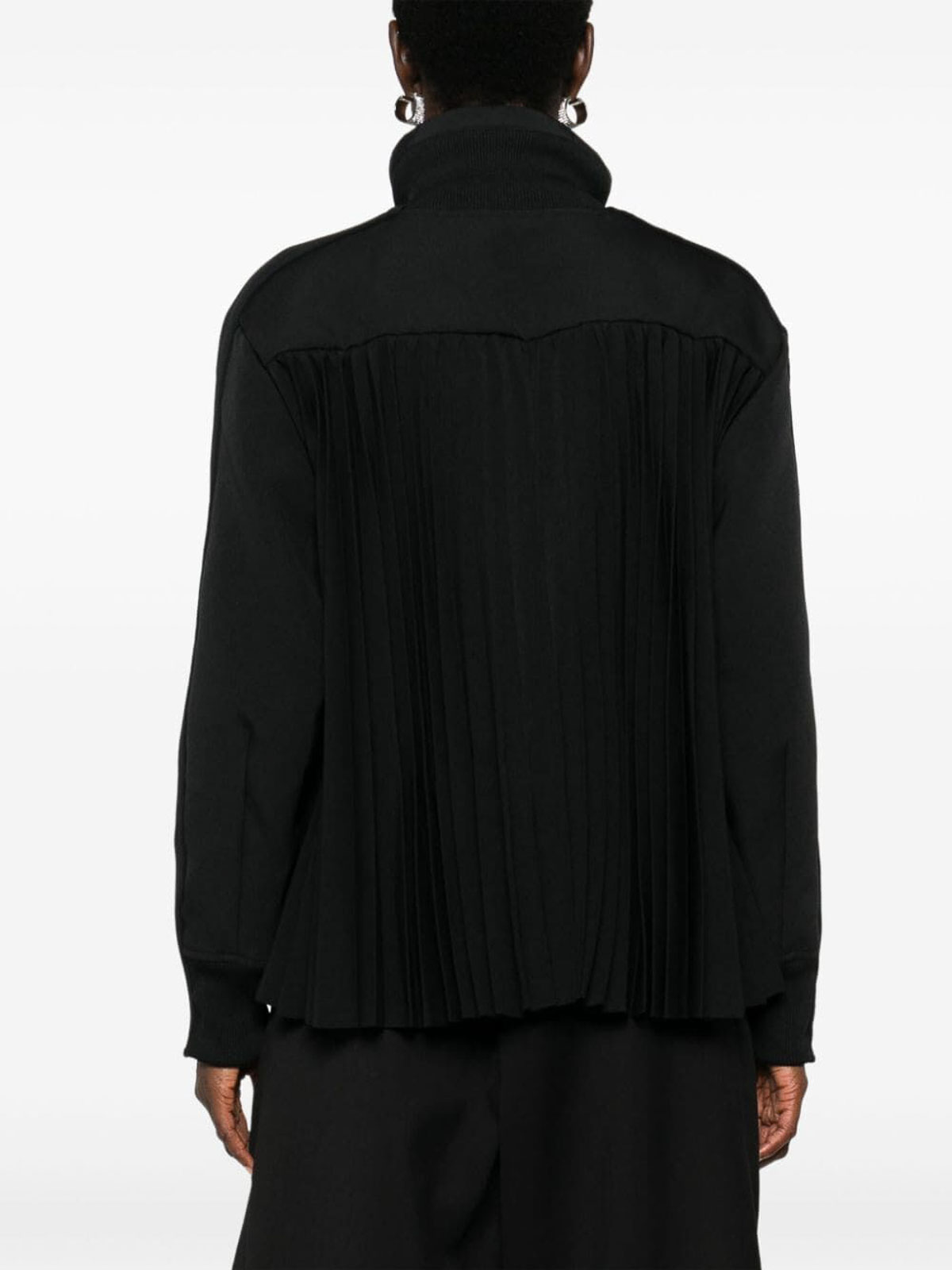 ジャケット・アウター sacai TECHNICAL JERSEY BLOUSON SACAI TECHNICAL JERSEY BLOUSON GREY NEW SEASON PARLOUR X ONLINE