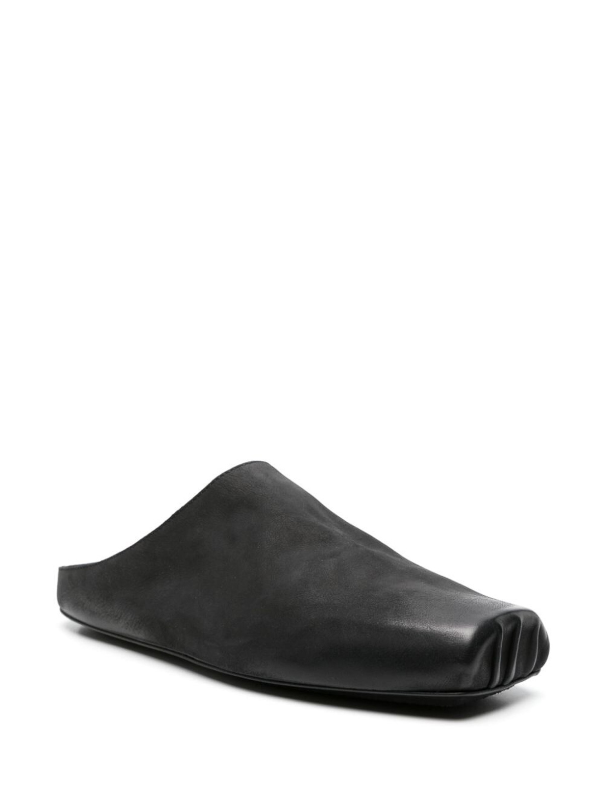 Shop Uma Wang Mules In Black