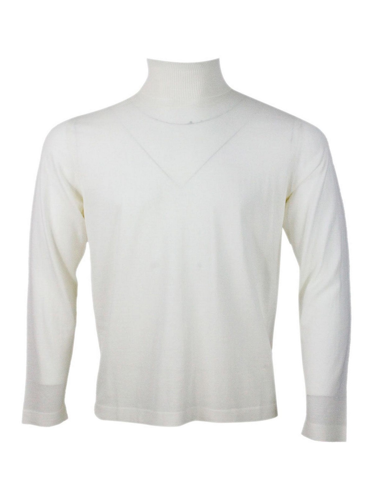 04651/a Trip In A Bag Wool Crewneck In White